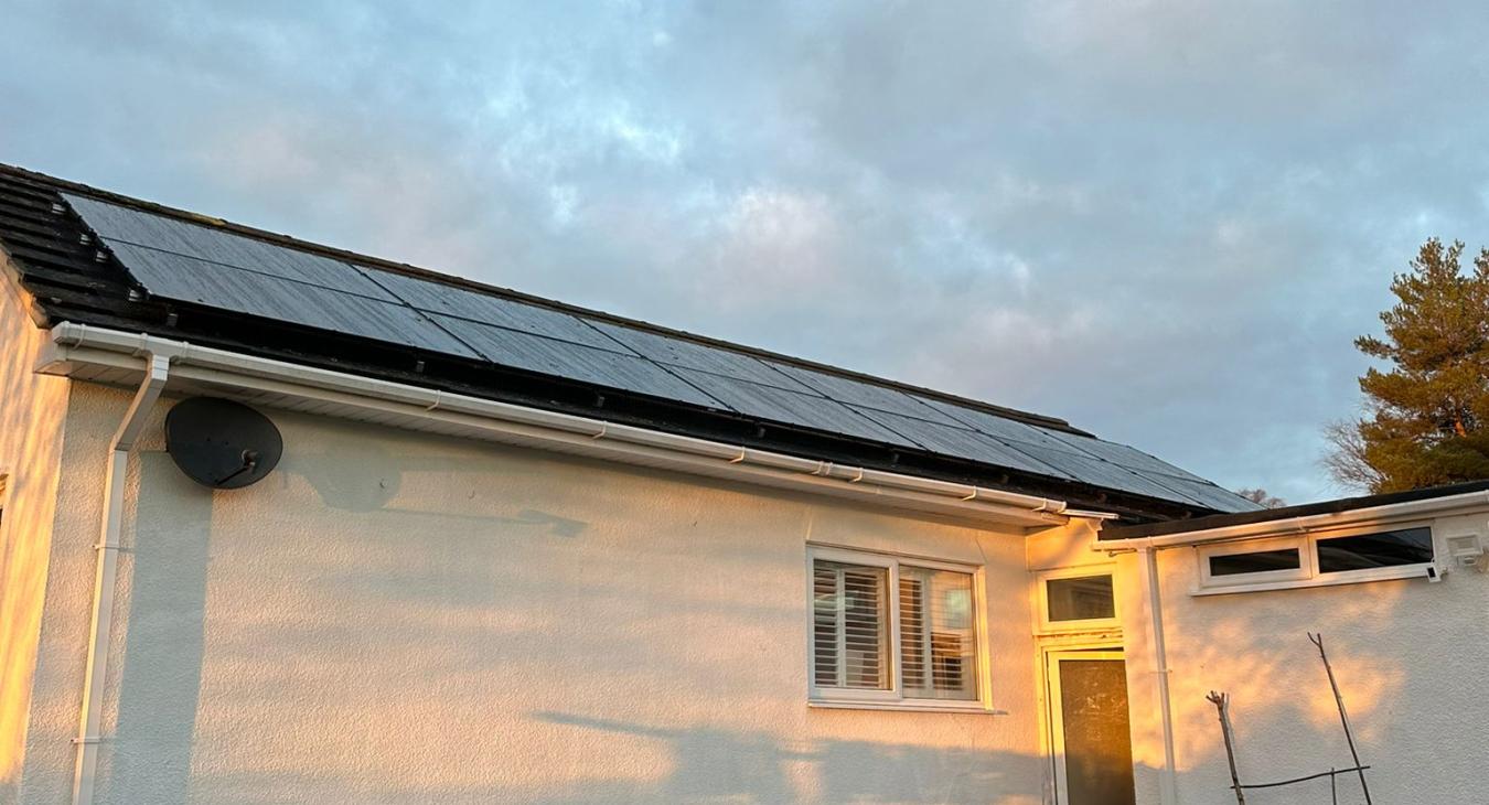 Solar PV & battery storage installed in Poole